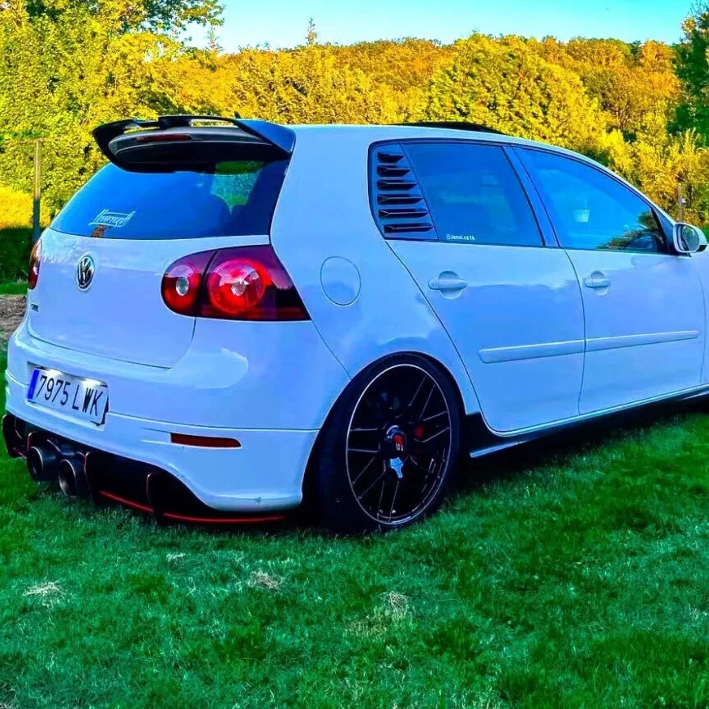 Спойлер за заден капак Volkswagen Golf 5 (2003–2009) – Oettinger стил