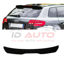 Тунинг спойлер (лип) за багажник – Audi A3 8P (2010–2013), черен гланц