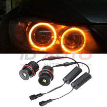 LED Angel Eyes крушки с жълта светлина за BMW E39 E60 E61 E63 E64 E65 E66 E87 E90 E91 X3 E83 X5 E53 – CANBUS