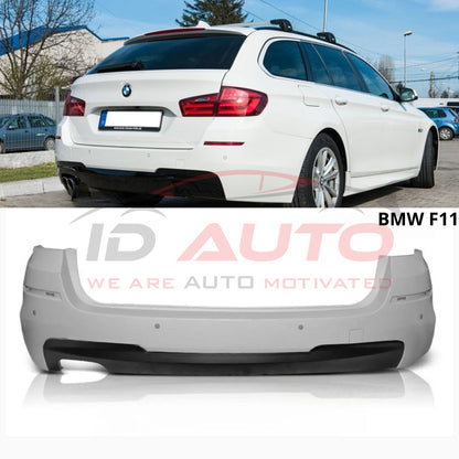 Задна броня за BMW F11 комби (2010+) - M-Tech с отвори за парктроник