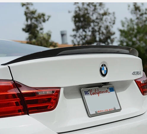 Спойлер за BMW F36 Gran Coupe (2014–2020) – Заден лип спойлер Черен гланц