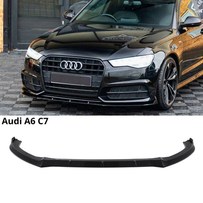 Преден лип за Audi A6 C7 (2011–2018) седан / комби – спортен дизайн