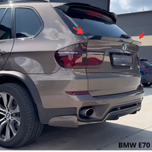 Mid спойлер за BMW X5 E70 (2007–2013) – Черен гланц (Gloss Black)
