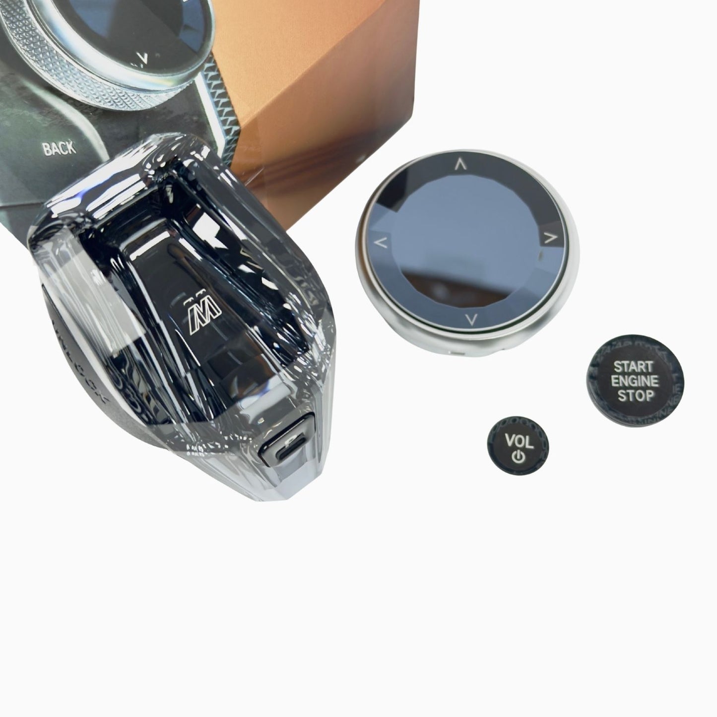 Кристален скоростен лост за BMW G-Series (2018–2025) – M Performance Crystal Gear Selector