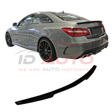 Спойлер за багажник (лип) – Mercedes E-Class Coupe W207 (2009–2016), черен гланц
