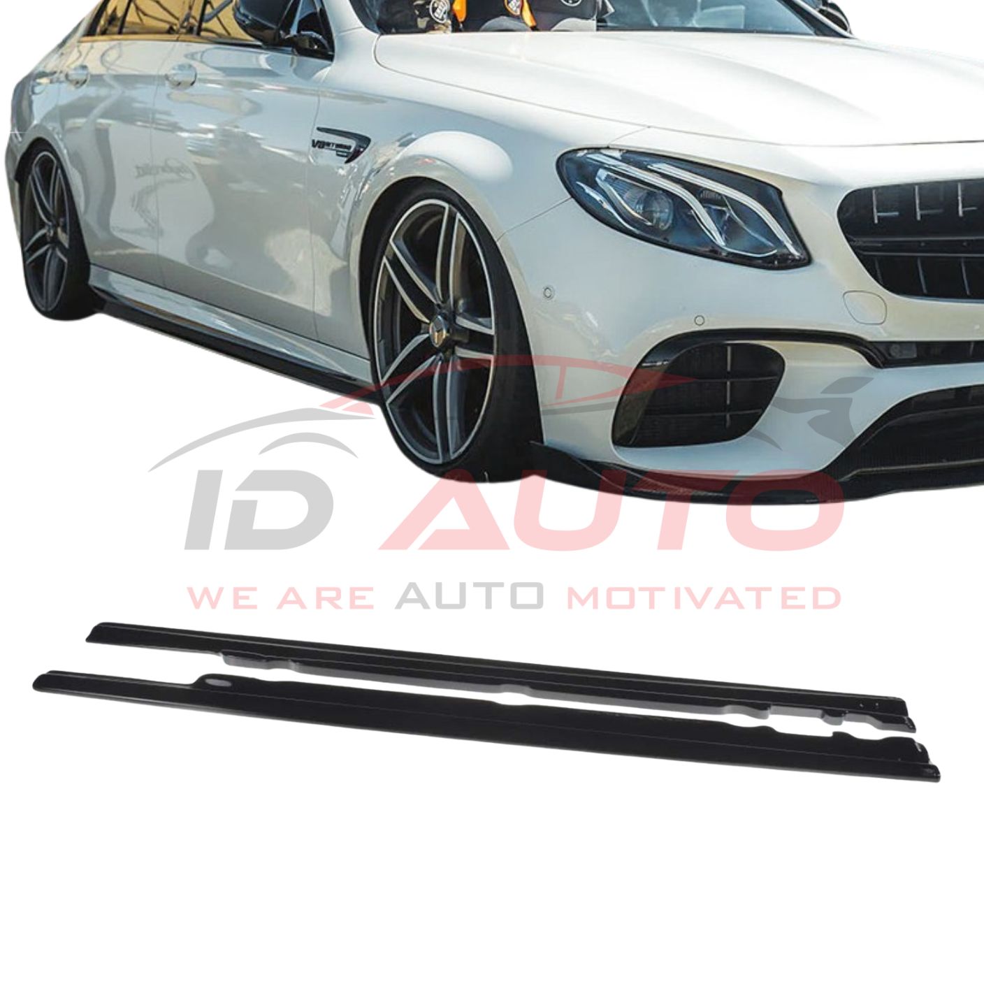 Добавки за прагове за Mercedes E-Class W213 (2016+) – Side Skirts за спортна визия