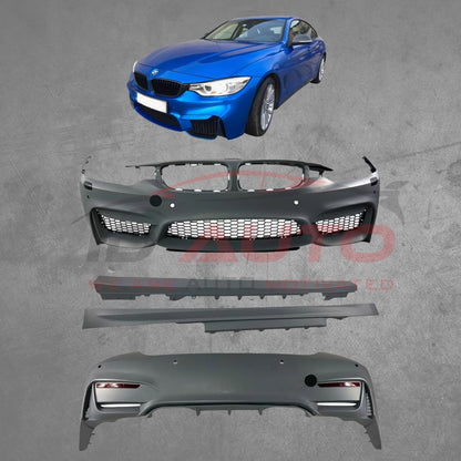 Боди кит пакет за BMW F32 Coupe (2011+) – M4 дизайн, грундиран