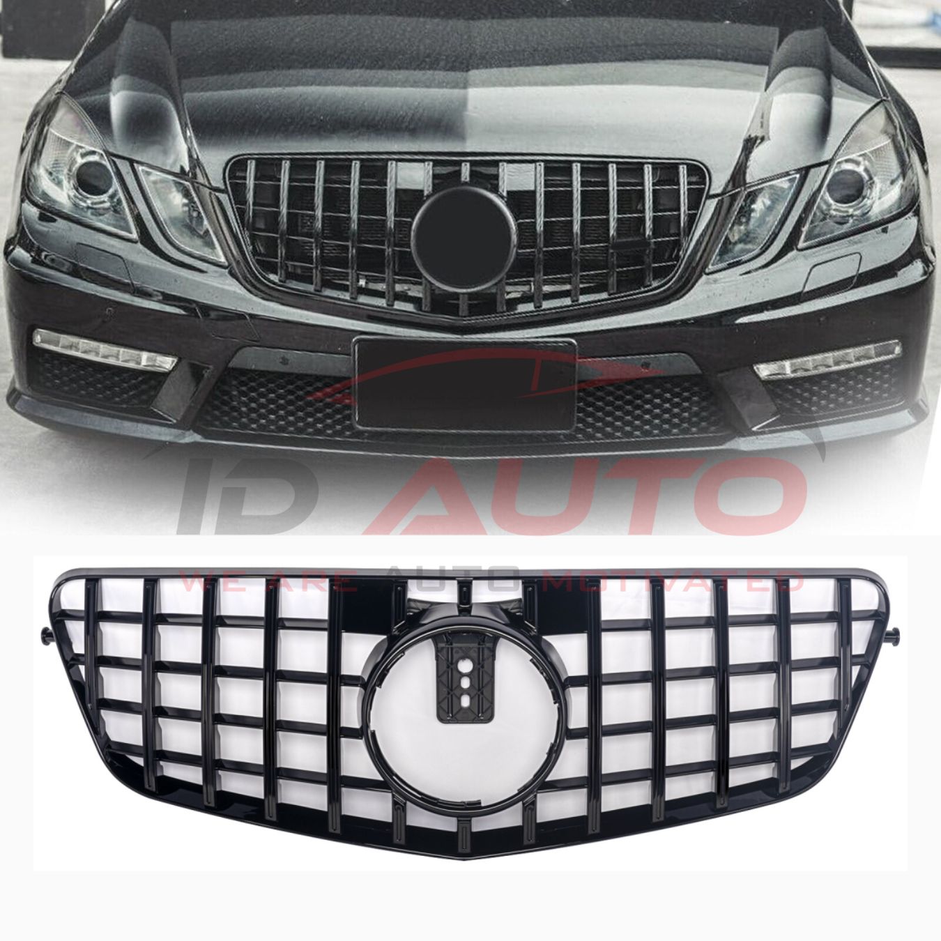 Решетка за Mercedes E-Class W212 (2009–2013) - GT стил