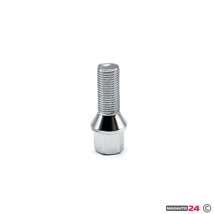 Болт за джанти тип конус  (12мм x1.25мм х24мм)