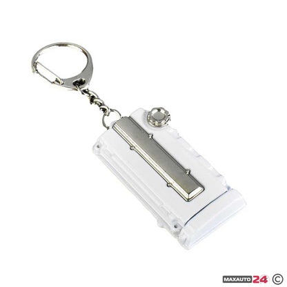 Ключодържател капак двигател - Бял