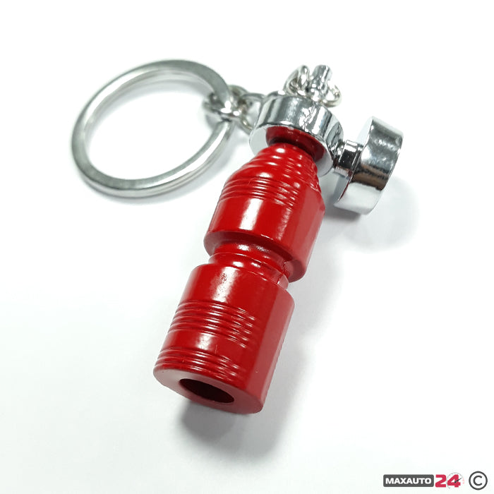 Ключодържател пожарогасител - Червен