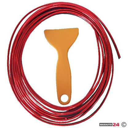 Декорация за интериор 2024 червена