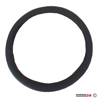 Калъф за волан М 38см - 040 - с червен шев