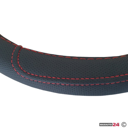 Калъф за волан М 38см - 040 - с червен шев