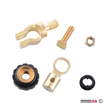 Клема за акумулатор - 5846  1бр/к-т - червена