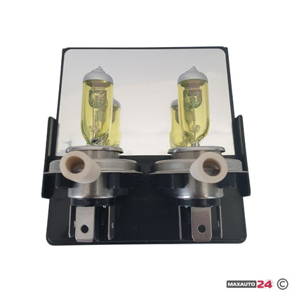 Халогенни крушки HNG H4 60/55W тип ''Golden eye'' жълти 2бр/к-т