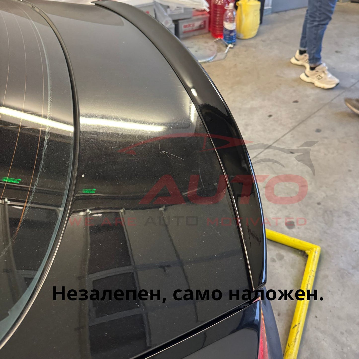 Спойлер за багажник (лип) – Audi A5 8T8 Sportback (2009–2016), черен гланц