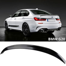 Заден лип спойлер за BMW G20 Серия 3 (2019–2024) – Черен гланц