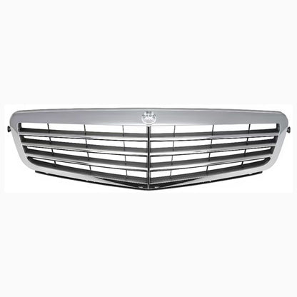 Стандартна хром решетка за Mercedes C-Class W204 (2007–2011) преди фейслифт