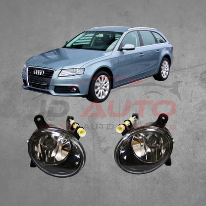 Фарове за мъгла (халогени) за Audi A4 B8 2007–2012 – комплект ляв + десен
