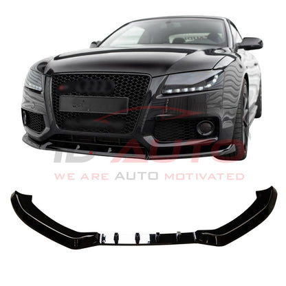 Преден лип спойлер за Audi A5 Sportback 8T8 (2009–2016) – тунинг, черен
