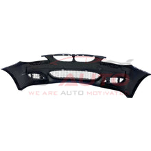 Предна броня за BMW E60/E61 – M5 стил, с решетки, с отвори за парктроник 24 мм, грундирана