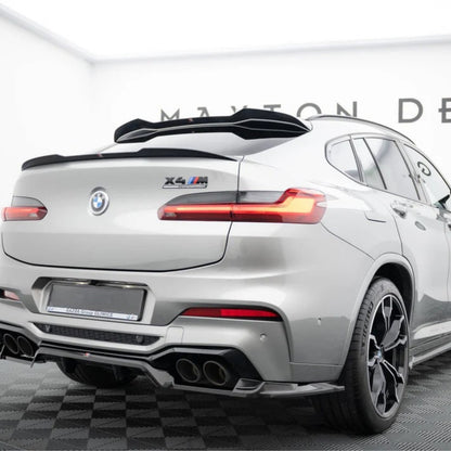 Спойлер за BMW X4 G02 (2018+) – M Performance стил – черен гланц