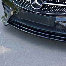 Преден лип спойлер за Mercedes E-Class W213 (2016+) – Черен гланц