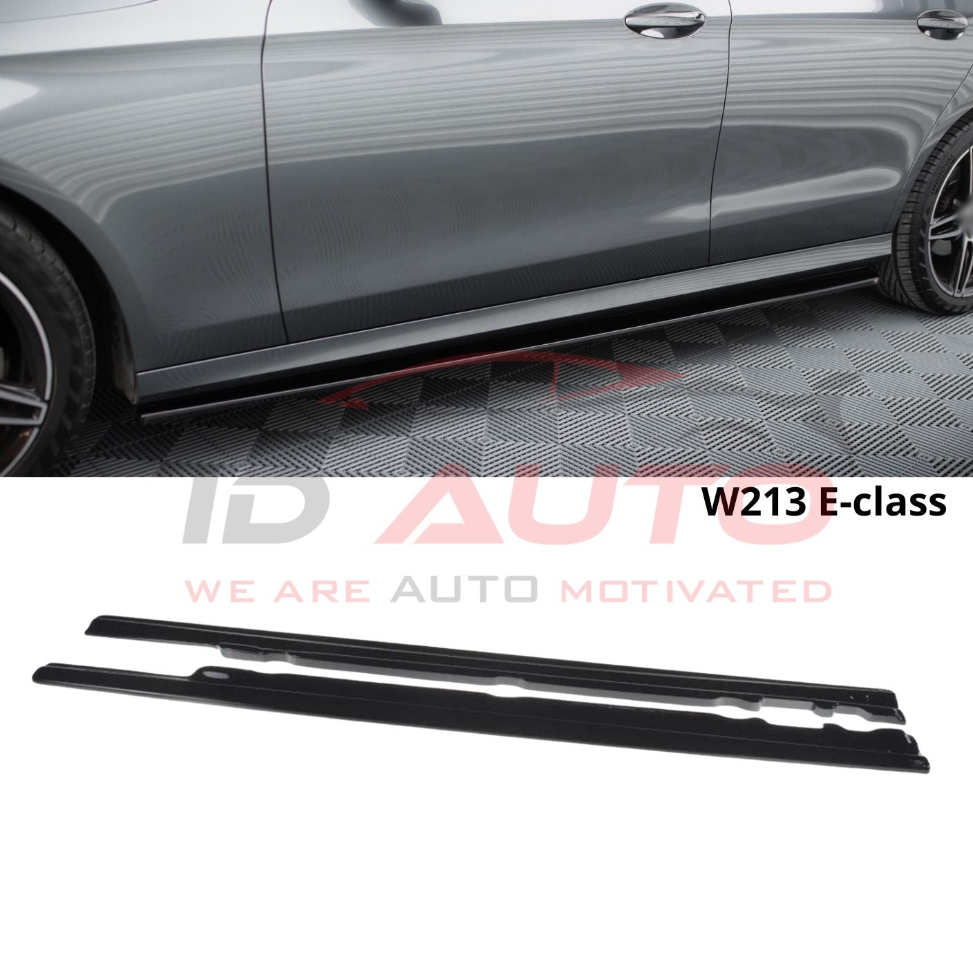 Добавки за прагове за Mercedes E-Class W213 (2016+) – Side Skirts за спортна визия