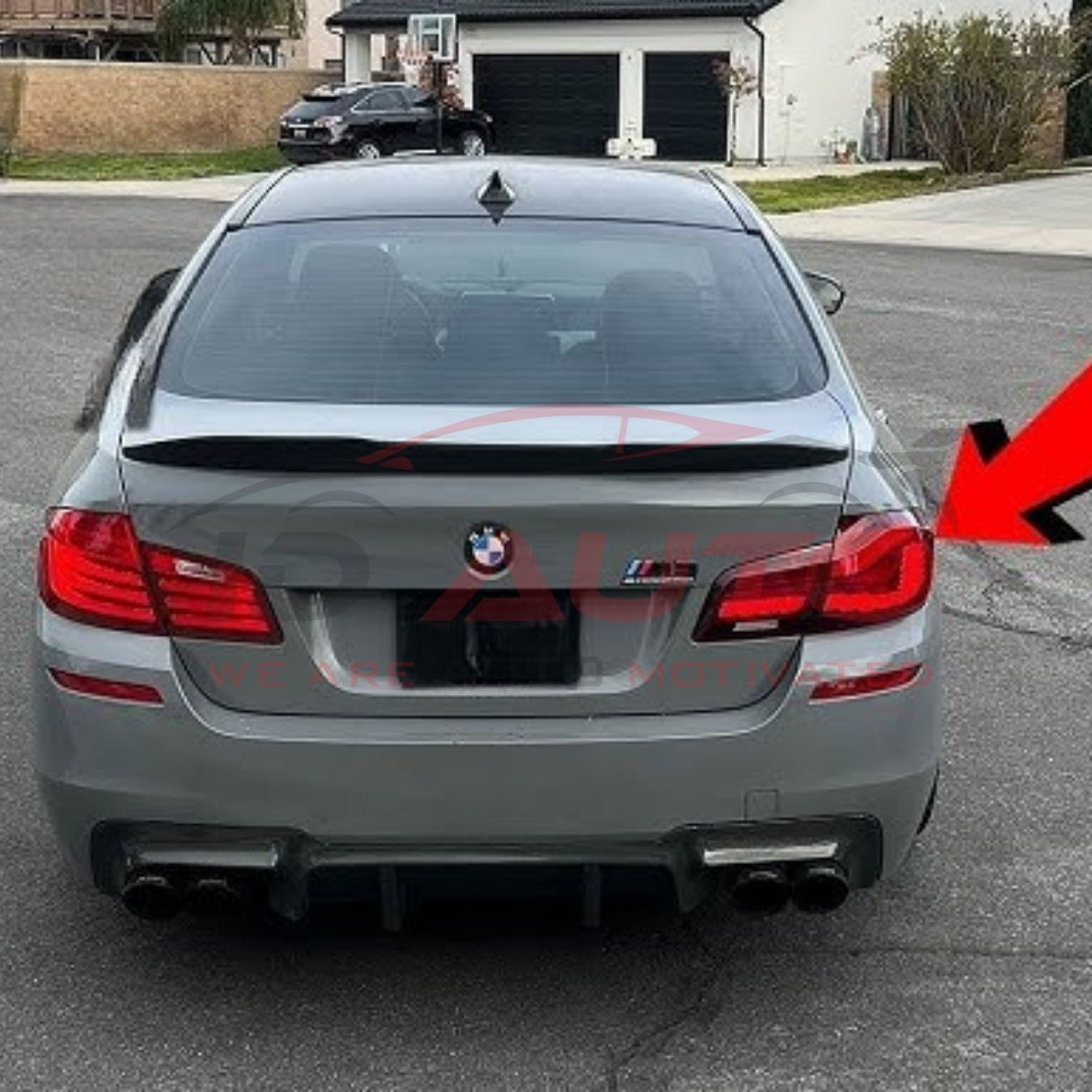 Диодни LED стопове за BMW F10 Седан (2011–2017) – CS / M5 Look, Опушени
