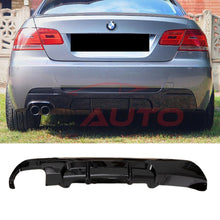 Заден дифузьор – BMW 3 Series E92/E93 (2006–2013), за M-Tech броня, черен гланц