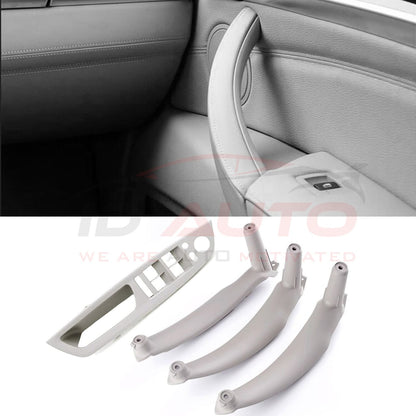 Сиви интериорни дръжки за BMW X5 E70 / X6 E71 (2006–2014) – комплект или отдено