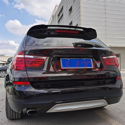 Спойлер за багажник BMW X3 F25 (2010–2017) – Черен гланц Sport Style