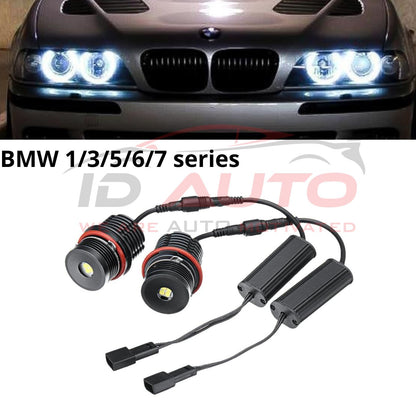 LED Angel Eyes крушки за BMW E39 E60 E61 E63 E64 E65 E66 E87 E90 E91 X3 E83 X5 E53 – CANBUS, Чисто бяла светлина
