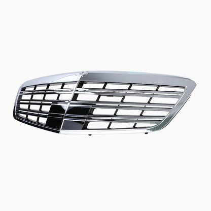 Решетка за Mercedes S-Class W221 Фейс (2009–2013) с бленда за Distronic