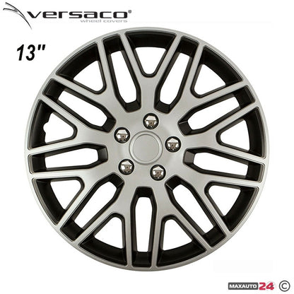Тасове за джанти 13'' Versaco Dakar Silver/Black