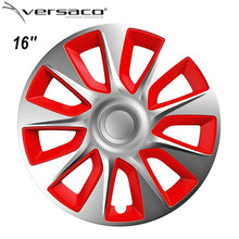 Тасове за джанти 16'' Versaco Stratos Silver / Red