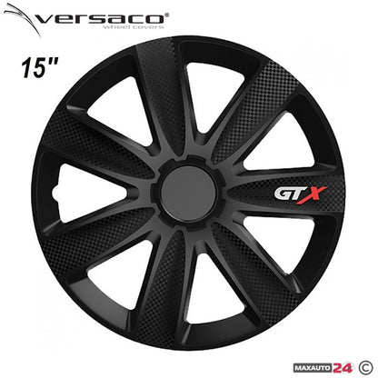 Тасове за джанти 15'' Versaco Carbon GTX - Black.