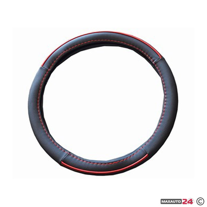 Калъф за волан М 38см със червено - 331