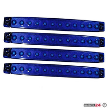 Габарит 0050 с 12 LED диода - 24V Син