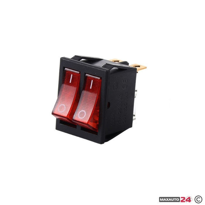 Електрическо копче 1865 - двойно