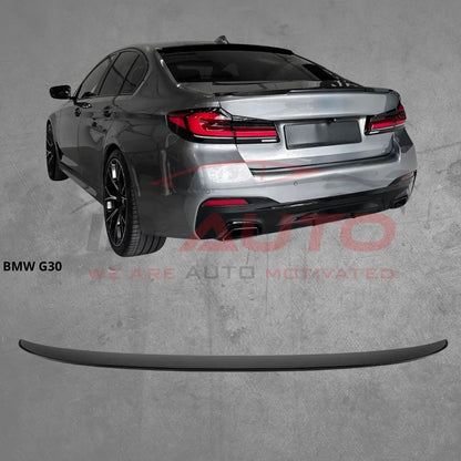 Спойлер за багажник за BMW 5 Series G30 (2017–2023) – M5 Style, черен гланц
