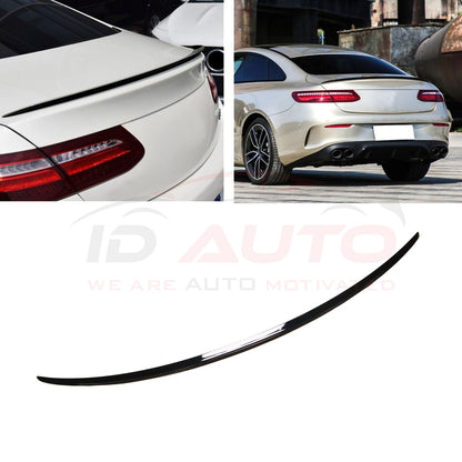 Тунинг лип спойлер за багажник – Mercedes E-Class Coupe C238 (2017–2023) – черен гланц