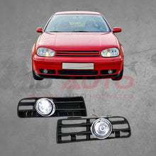 Фарове за мъгла (халогени) за VW Golf 4 (1997–2006) – бели, комплект нови халогенни фарове за Фолксваген Голф 4