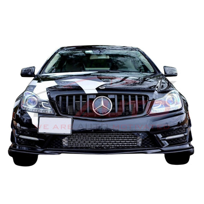 Тунинг решетка тип GTR за Mercedes C-Class W204 (2007–2014) – черен лак