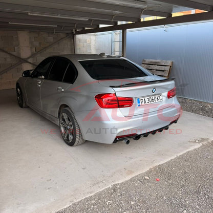 Спойлер за BMW F30 (2011–2019) – PSM стил – черен гланц
