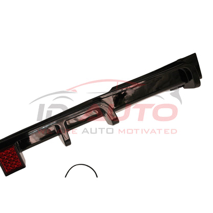 Дифузьор за Задна броня BMW F30 / F31 с F1 стоп – Черен