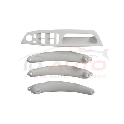 Сиви интериорни дръжки за BMW X5 E70 / X6 E71 (2006–2014) – комплект или отдено