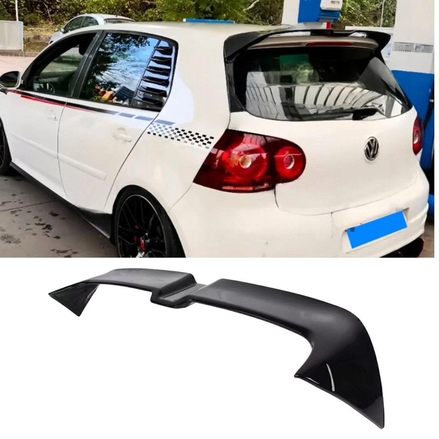Спойлер за заден капак Volkswagen Golf 5 (2003–2009) – Oettinger стил