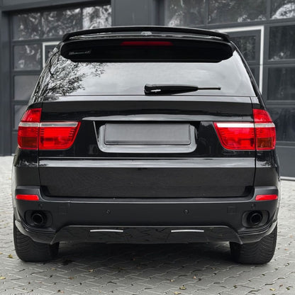 Спойлер за багажник BMW X5 E70 (2007–2013) – Черен гланц Sport Style